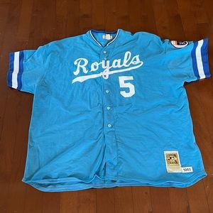 Mitchell & Ness Authentic 85 KC Royals 4x
